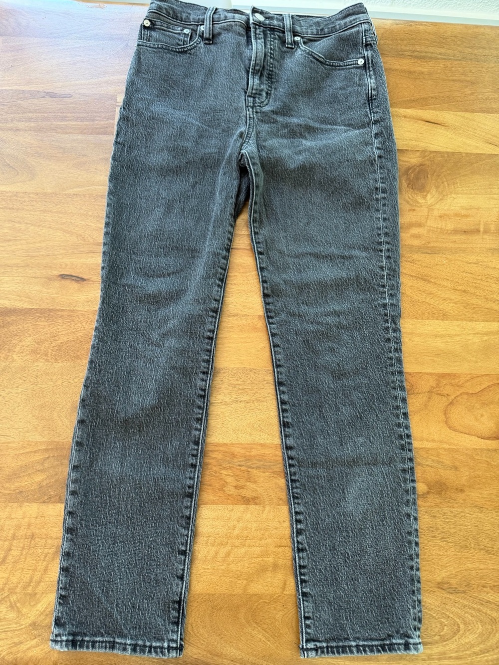 Madewell ‘the perfect vintage Jean’ Straight-Leg Grey Women's Jeans Size 26